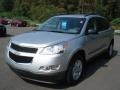 2012 Silver Ice Metallic Chevrolet Traverse LS AWD  photo #4