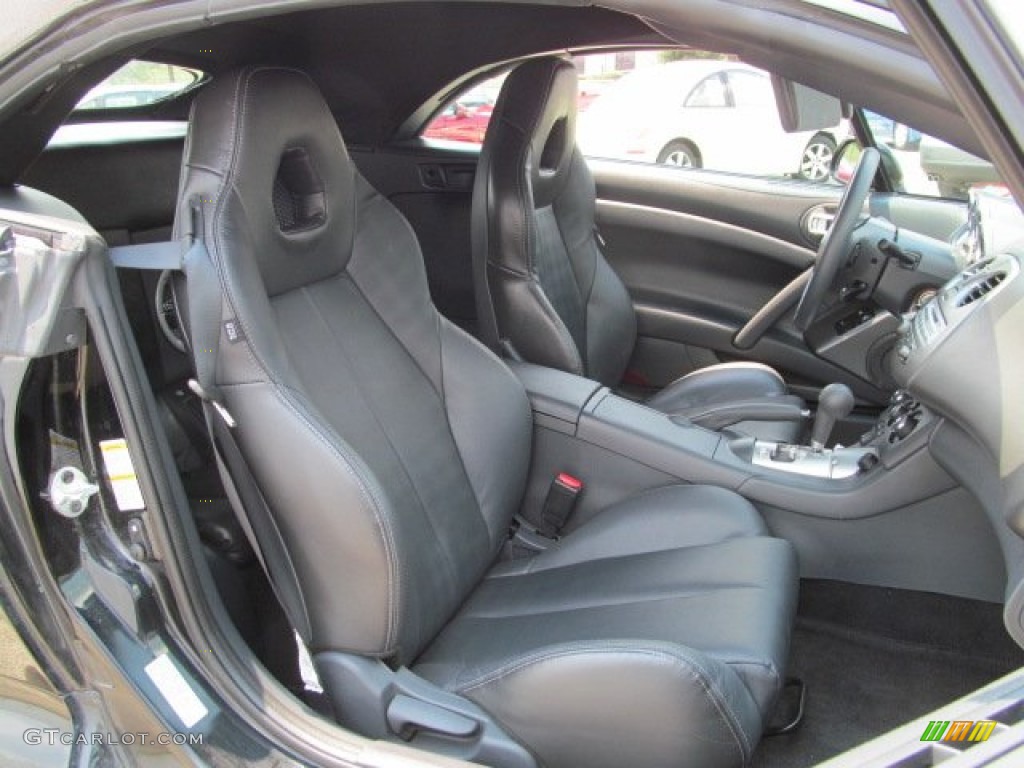 Dark Charcoal Interior 2012 Mitsubishi Eclipse Spyder GS Sport Photo #67905014