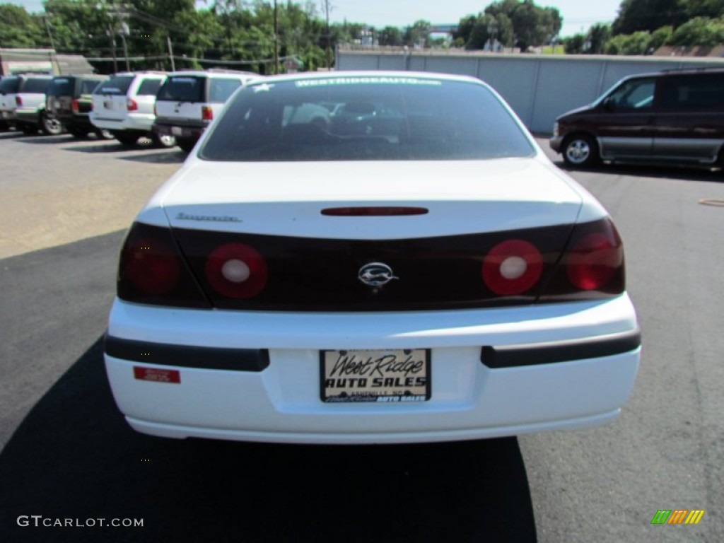 2000 Impala  - Bright White / Medium Gray photo #6