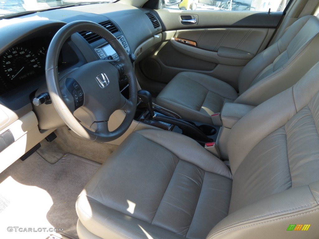 2007 Accord EX-L Sedan - Taffeta White / Ivory photo #4