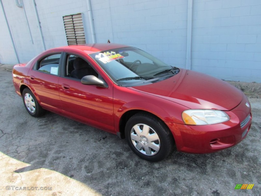 Inferno Red Pearl Dodge Stratus