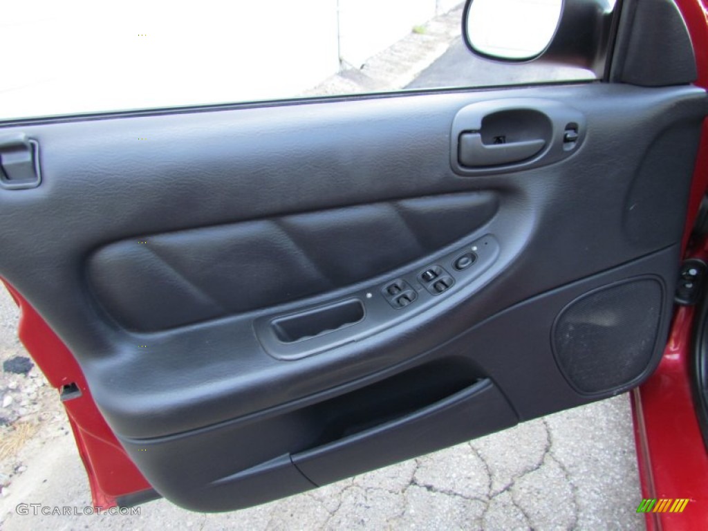 2002 Stratus SE Sedan - Inferno Red Pearl / Sandstone photo #23