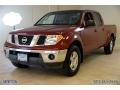 2008 Red Brawn Nissan Frontier SE Crew Cab 4x4  photo #1