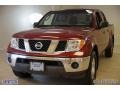 2008 Red Brawn Nissan Frontier SE Crew Cab 4x4  photo #63