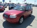 2008 Garnet Red Pearl Subaru Forester 2.5 X  photo #5