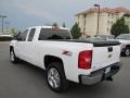 2008 Summit White Chevrolet Silverado 1500 LTZ Extended Cab 4x4  photo #5