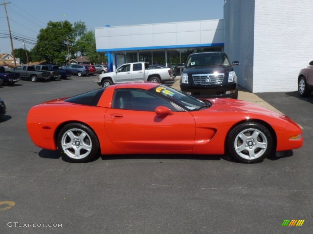 Torch Red 1999 Chevrolet Corvette Coupe Exterior Photo #67908248