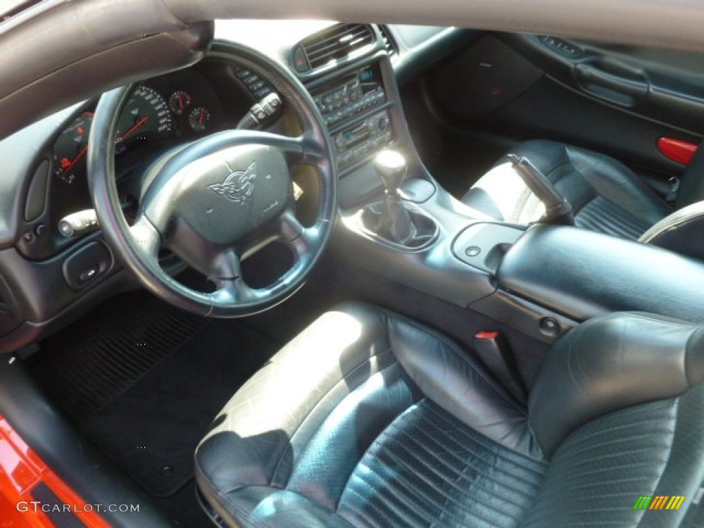 Black Interior 1999 Chevrolet Corvette Coupe Photo #67908311