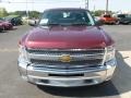 2013 Deep Ruby Metallic Chevrolet Silverado 1500 LT Regular Cab 4x4  photo #2