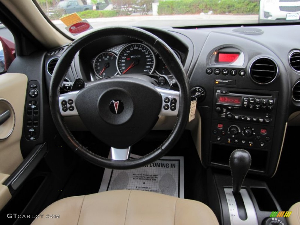2008 Pontiac Grand Prix GXP Sedan Cashmere Dashboard Photo #67909460