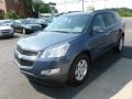 2012 Twilight Blue Metallic Chevrolet Traverse LT AWD  photo #3