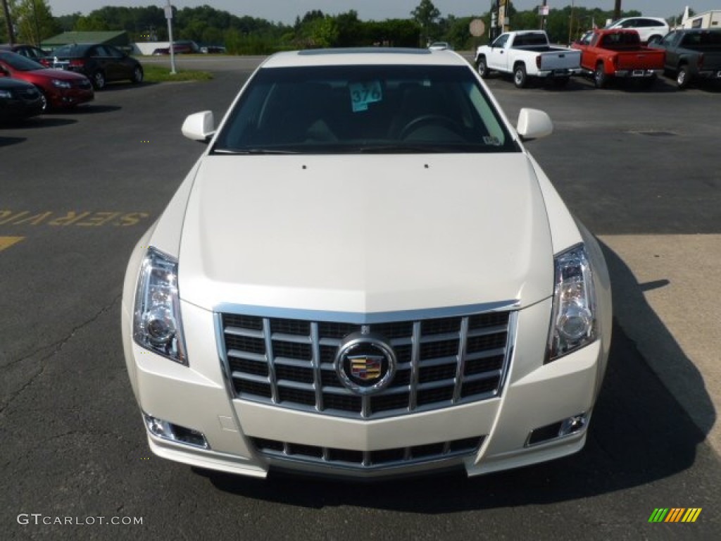 White Diamond Tricoat 2012 Cadillac CTS 4 3.6 AWD Sedan Exterior Photo #67909664