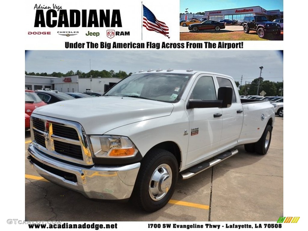 2011 Ram 3500 HD ST Crew Cab Dually - Bright White / Dark Slate Gray/Medium Graystone photo #1