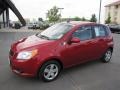 2010 Sport Red Chevrolet Aveo Aveo5 LS  photo #3