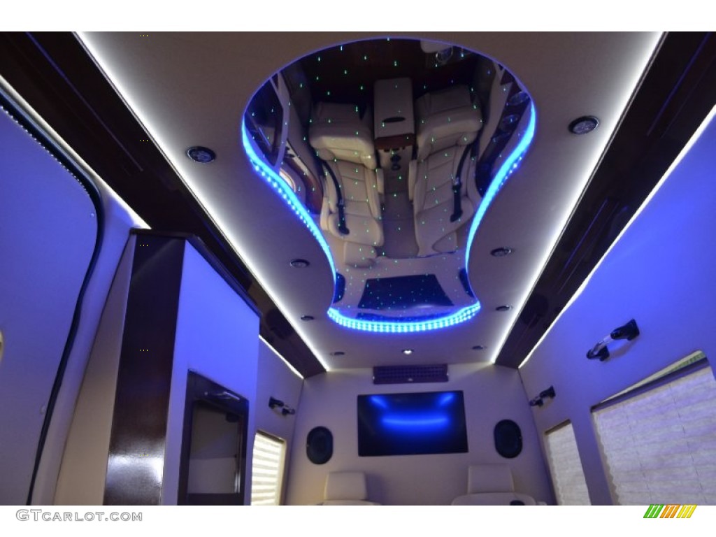 Sand/Driftwood Interior 2010 Mercedes-Benz Sprinter 2500 High Roof Limousine Photo #67910897