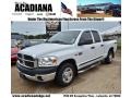 Bright White 2009 Dodge Ram 2500 SXT Quad Cab