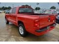 2011 Flame Red Dodge Dakota Big Horn Crew Cab  photo #3