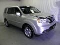 2012 Alabaster Silver Metallic Honda Pilot EX-L 4WD  photo #1