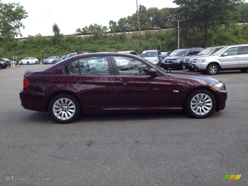 2009 3 Series 328i Sedan - Barbara Red Metallic / Beige photo #5