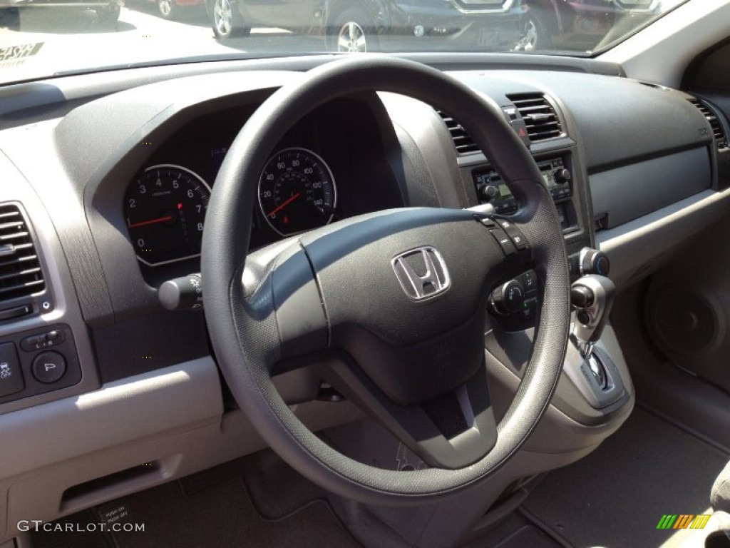 2010 CR-V LX AWD - Taffeta White / Gray photo #22