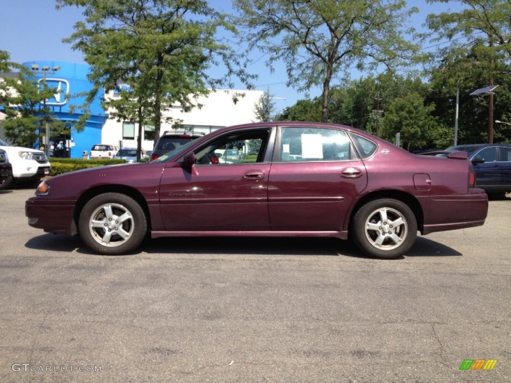 2004 Impala LS - Berry Red Metallic / Medium Gray photo #1