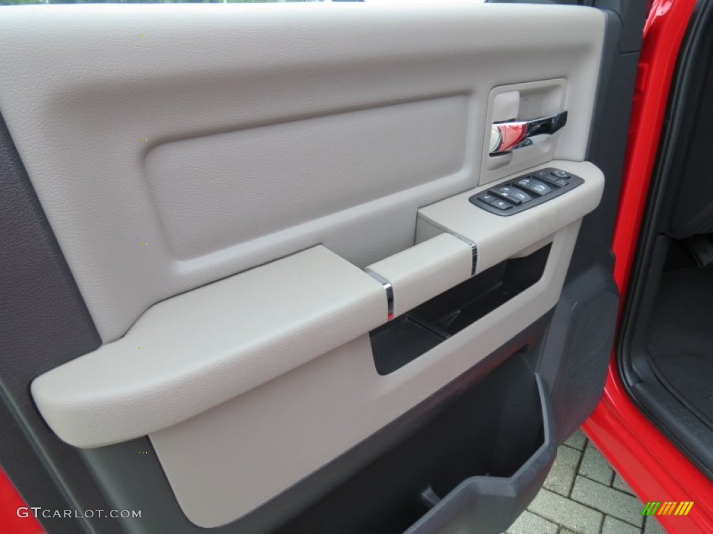 2011 Ram 1500 Big Horn Quad Cab - Flame Red / Dark Slate Gray/Medium Graystone photo #12
