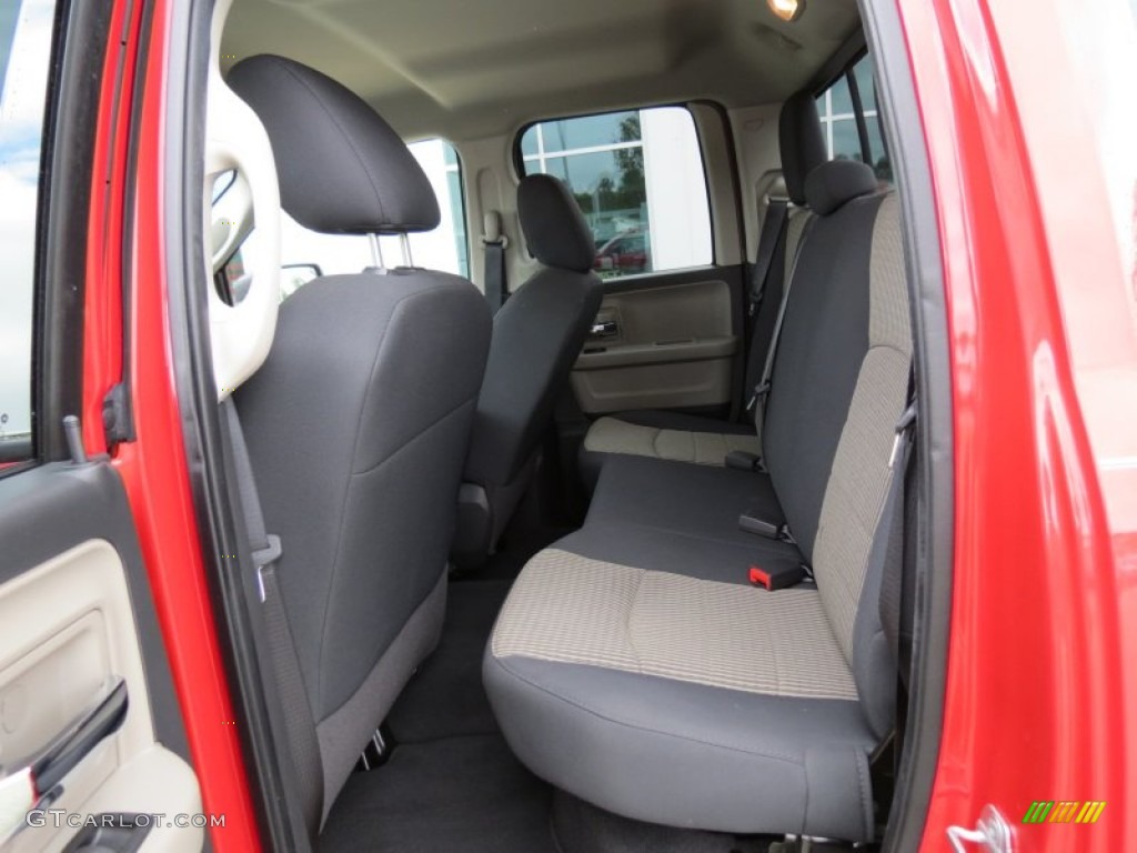 2011 Ram 1500 Big Horn Quad Cab - Flame Red / Dark Slate Gray/Medium Graystone photo #14