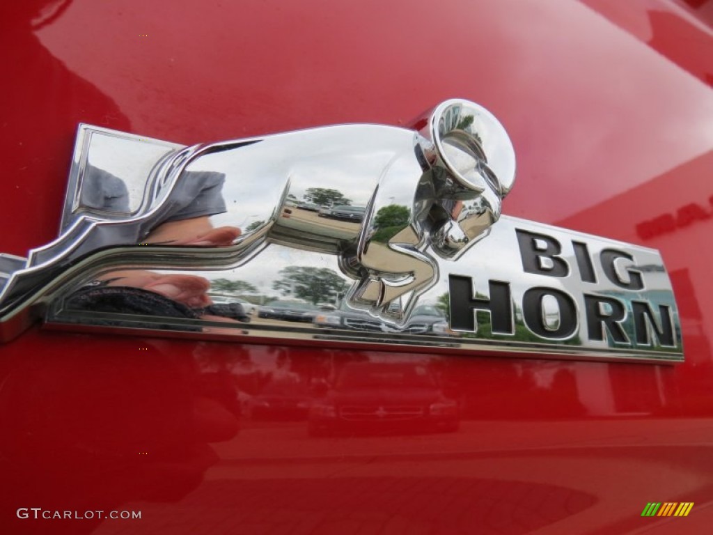 2011 Ram 1500 Big Horn Quad Cab - Flame Red / Dark Slate Gray/Medium Graystone photo #18