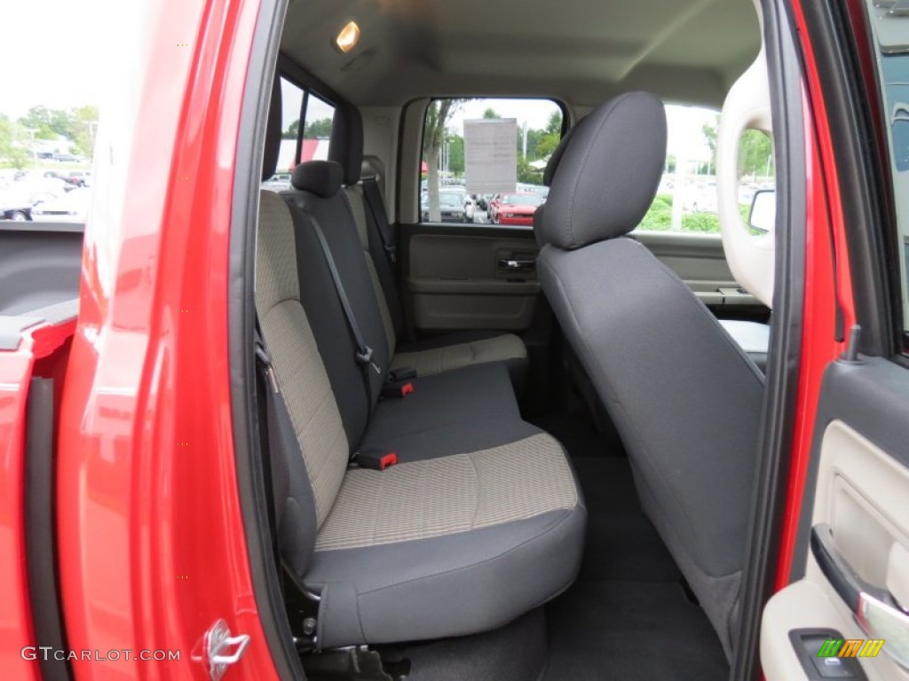 2011 Ram 1500 Big Horn Quad Cab - Flame Red / Dark Slate Gray/Medium Graystone photo #20
