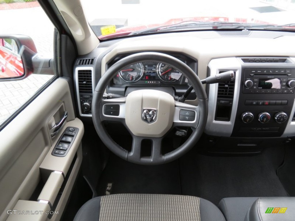 2011 Ram 1500 Big Horn Quad Cab - Flame Red / Dark Slate Gray/Medium Graystone photo #27