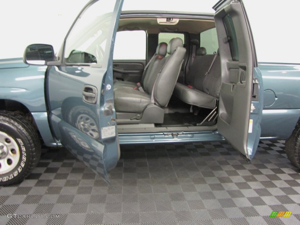 2007 Silverado 1500 Classic LT Extended Cab 4x4 - Blue Granite Metallic / Dark Charcoal photo #8