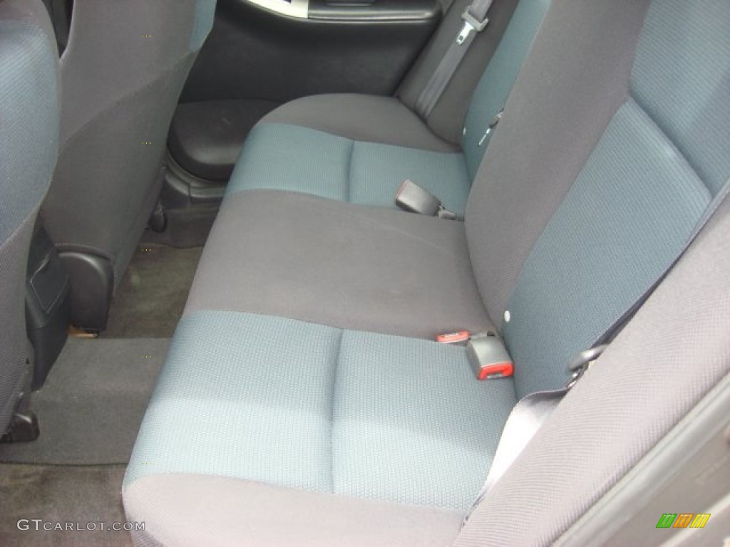 2005 Toyota Corolla XRS Rear Seat Photos