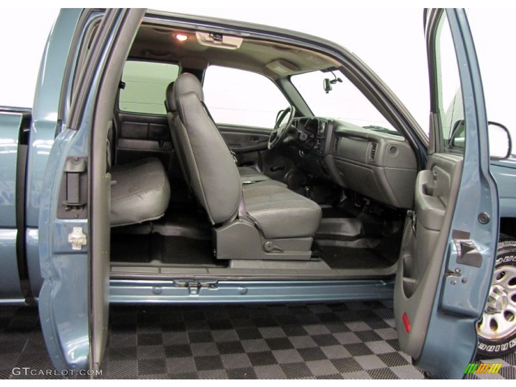 2007 Silverado 1500 Classic LT Extended Cab 4x4 - Blue Granite Metallic / Dark Charcoal photo #10