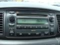 2005 Toyota Corolla Black Interior Audio System Photo