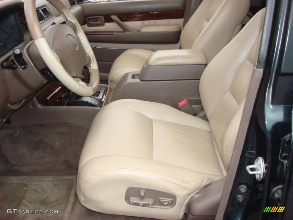 Ivory Interior 1997 Lexus LX 450 Photo #67919171