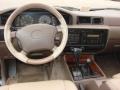 1997 Lexus LX Ivory Interior Dashboard Photo