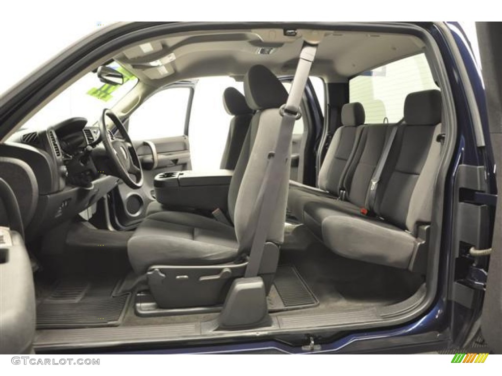2009 Silverado 2500HD LT Extended Cab 4x4 - Imperial Blue Metallic / Ebony photo #8
