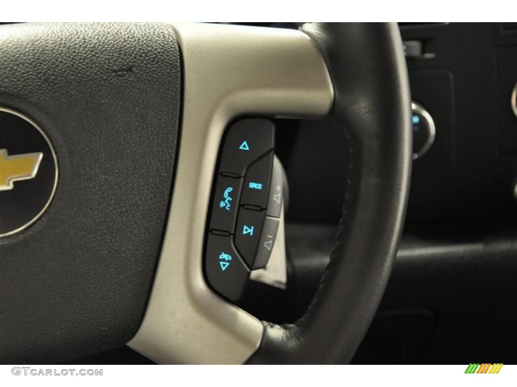 2009 Silverado 2500HD LT Extended Cab 4x4 - Imperial Blue Metallic / Ebony photo #14