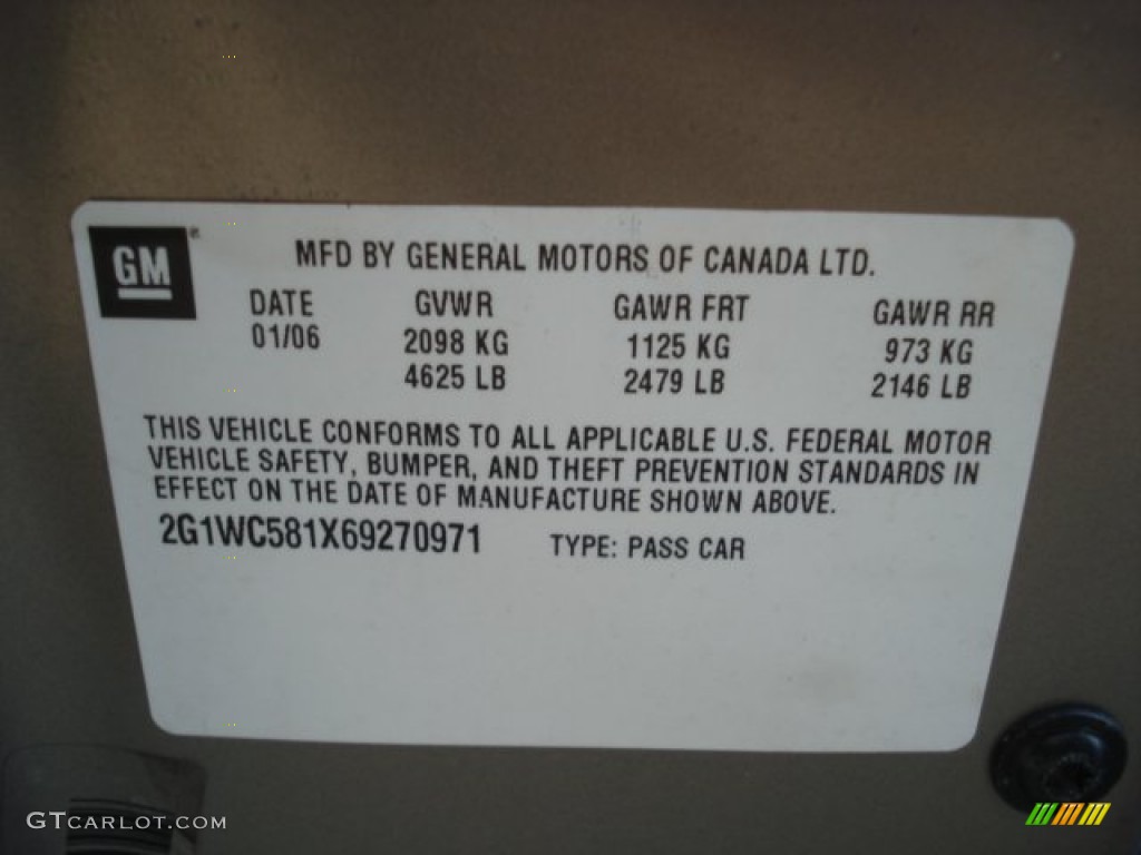 2006 Impala LT - Amber Bronze Metallic / Neutral Beige photo #25