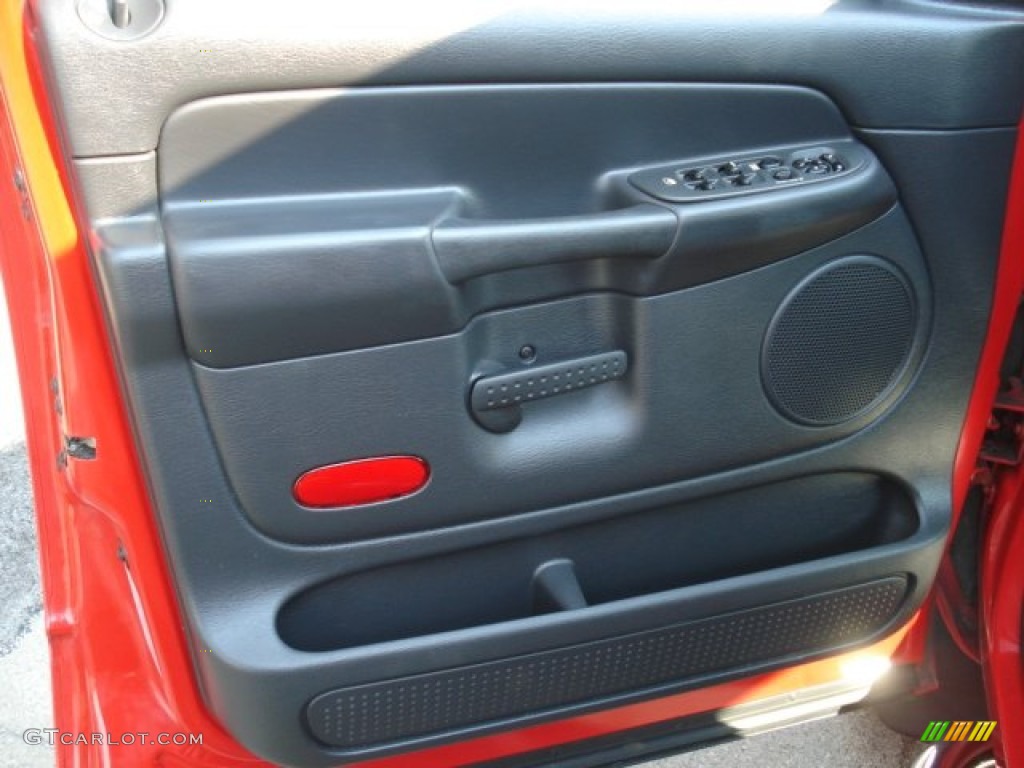 2004 Ram 1500 SLT Quad Cab 4x4 - Flame Red / Dark Slate Gray photo #25