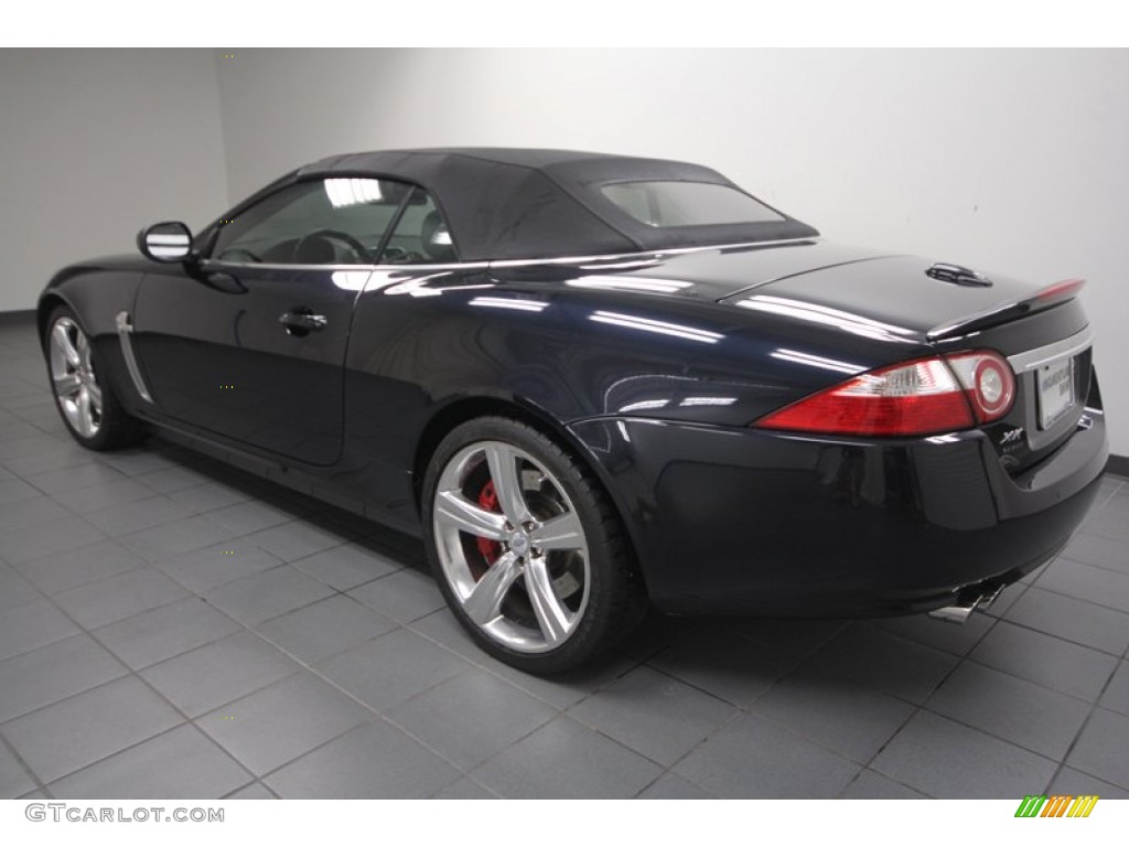Celestial Black Metallic 2008 Jaguar XK XKR Portfolio Edition Convertible Exterior Photo #67921238