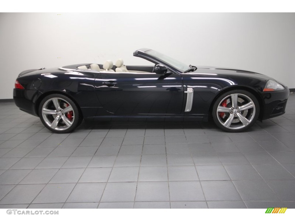 Celestial Black Metallic 2008 Jaguar XK XKR Portfolio Edition Convertible Exterior Photo #67921256
