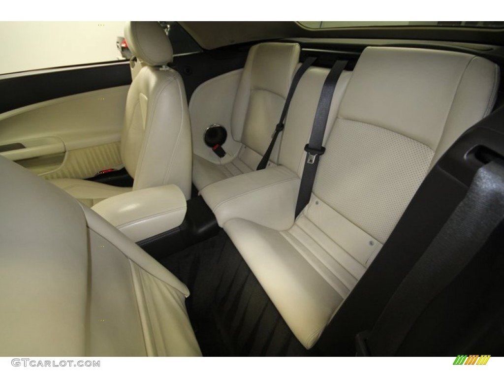 2008 Jaguar XK XKR Portfolio Edition Convertible Rear Seat Photo #67921328
