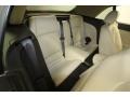 2008 Jaguar XK Ivory/Charcoal Interior Rear Seat Photo