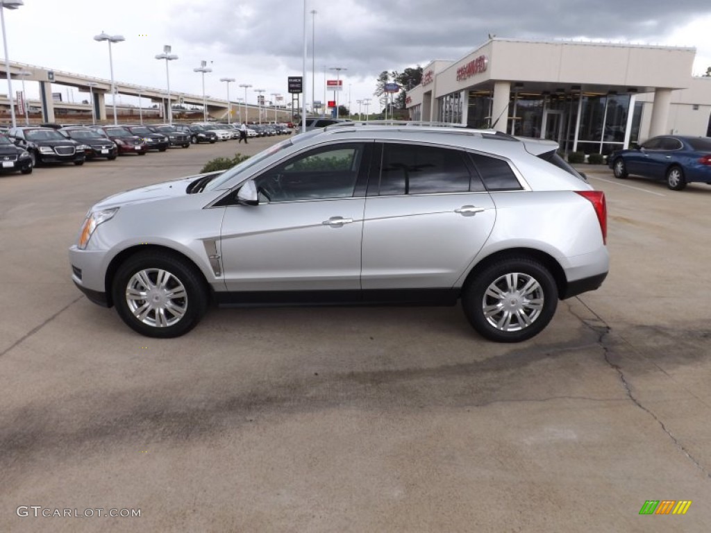 2011 SRX 4 V6 AWD - Radiant Silver Metallic / Ebony/Titanium photo #2