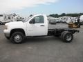 Summit White - Sierra 3500HD Regular Cab Dually Chassis Photo No. 4