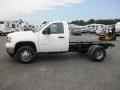 2012 Summit White GMC Sierra 3500HD Regular Cab Dually Chassis  photo #4