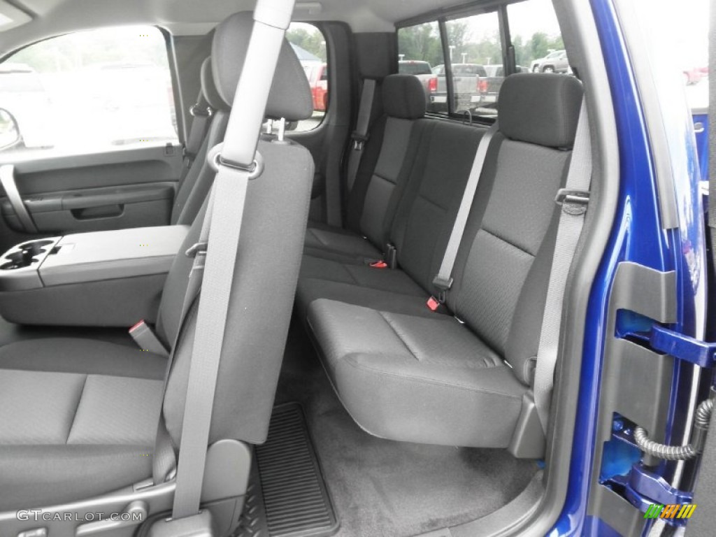 2013 GMC Sierra 1500 SLE Extended Cab 4x4 Rear Seat Photo #67922660
