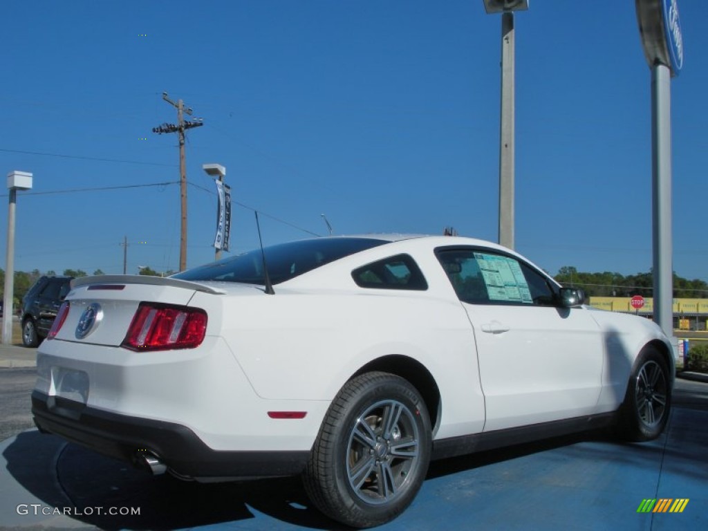 2011 Mustang V6 Premium Coupe - Performance White / Charcoal Black photo #3