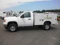 Summit White - Sierra 2500HD Regular Cab Utility Truck Photo No. 4